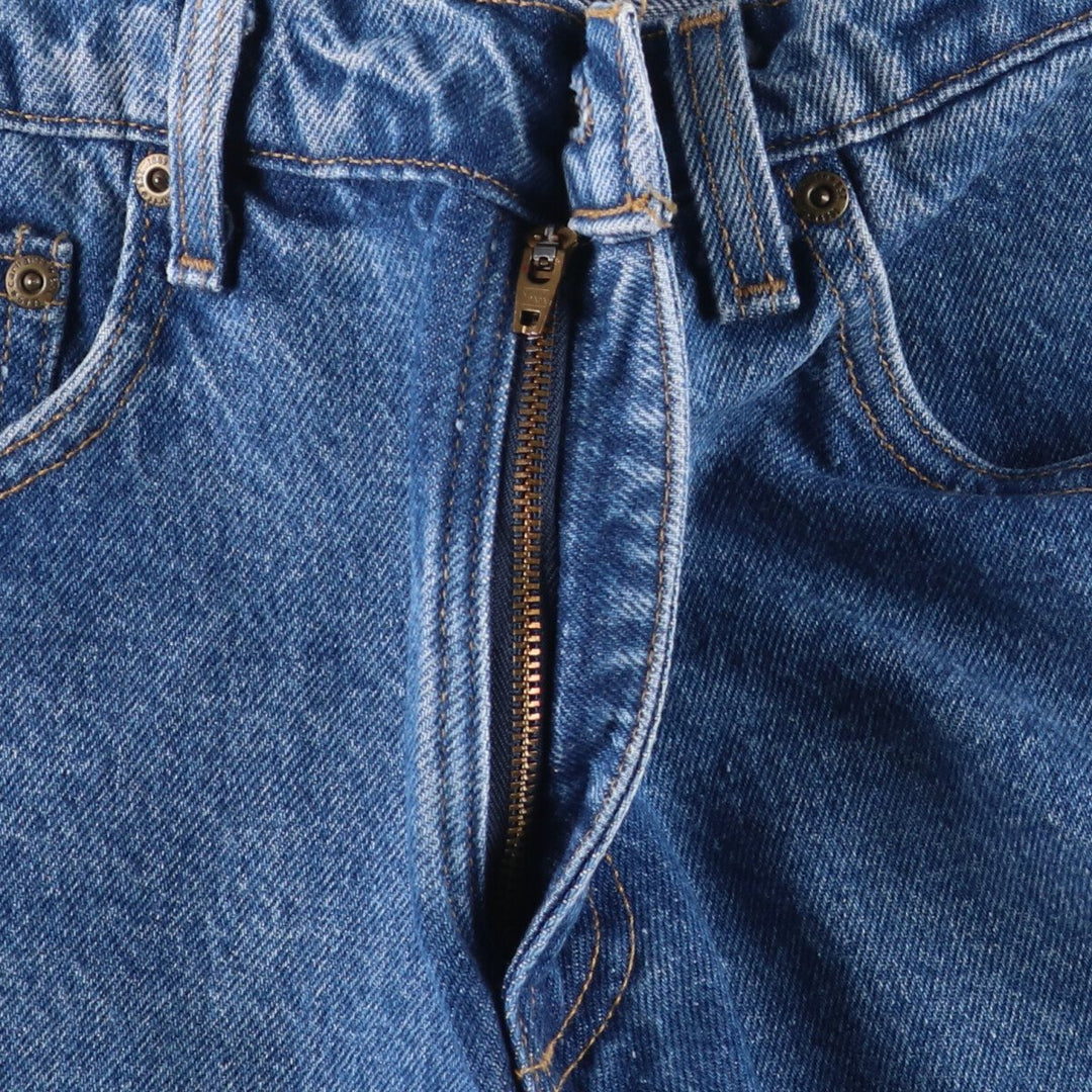 Carhartt denim shorts, half pants, jorts, men's w31 equivalent unclear blue type Vintage Second Hand