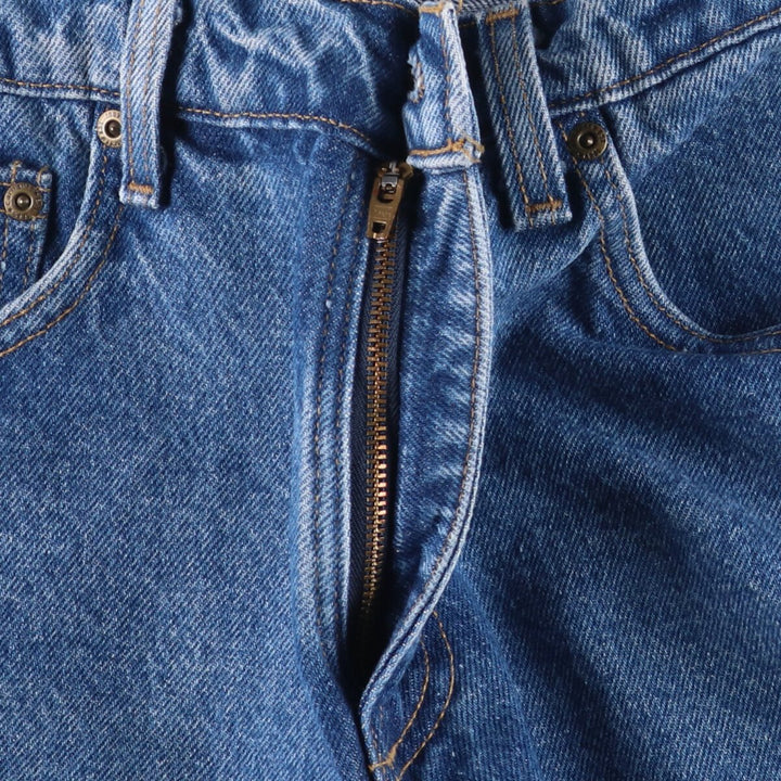Carhartt denim shorts, half pants, jorts, men's w31 equivalent unclear blue type Vintage Second Hand