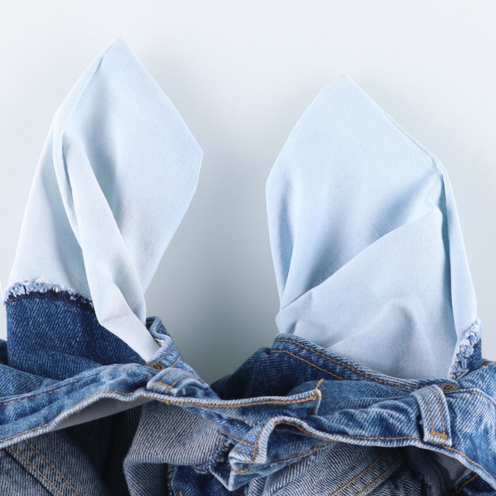 Carhartt denim shorts, half pants, jorts, men's w31 equivalent unclear blue type Vintage Second Hand