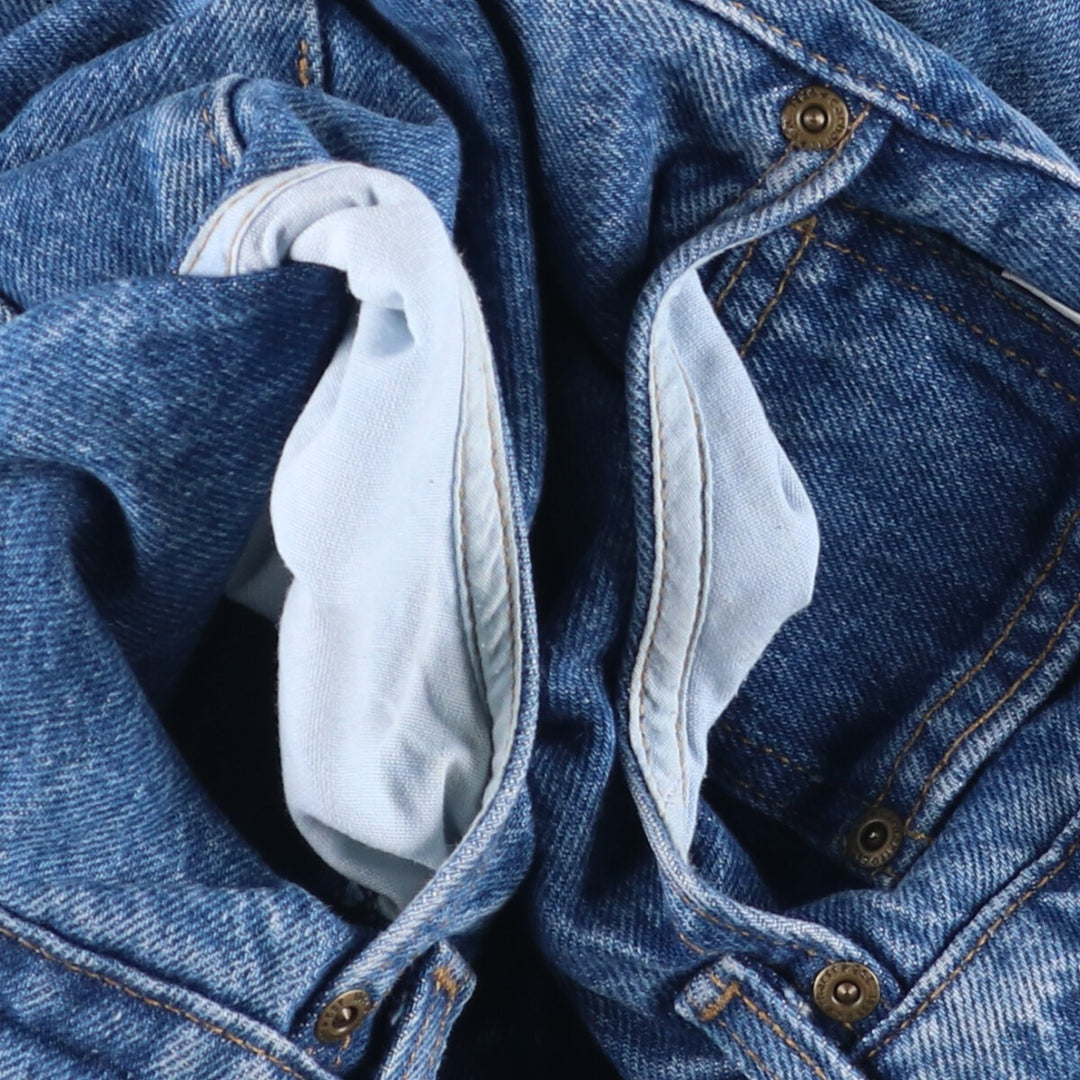Carhartt denim shorts, half pants, jorts, men's w31 equivalent unclear blue type Vintage Second Hand