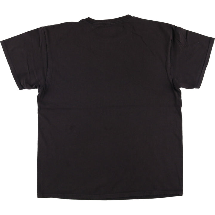 THE BEATLES The Beatles Band T-shirt Band T Men's L size cotton black type Vintage Second Hand