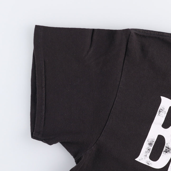 THE BEATLES The Beatles Band T-shirt Band T Men's L size cotton black type Vintage Second Hand