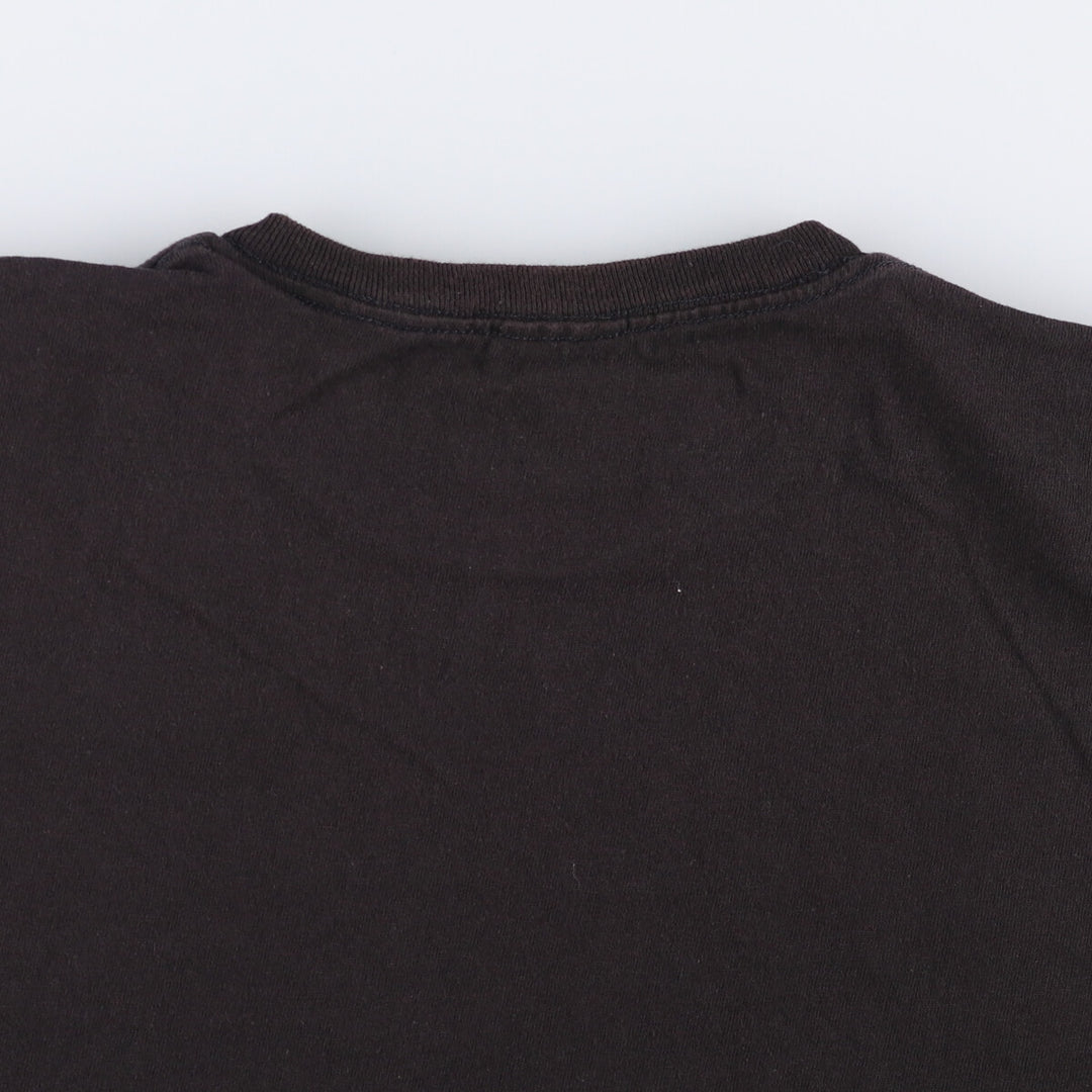 THE BEATLES The Beatles Band T-shirt Band T Men's L size cotton black type Vintage Second Hand