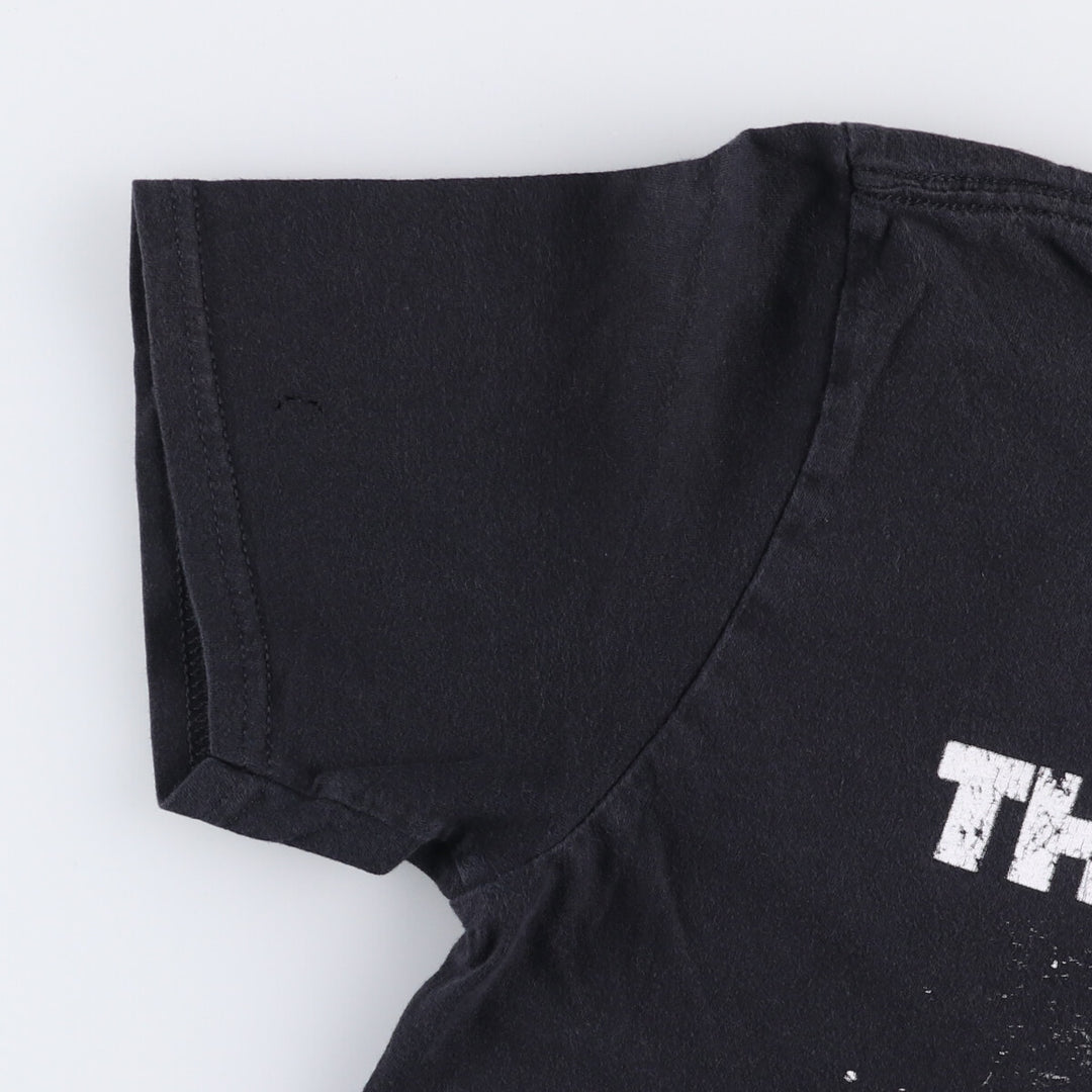 THE BEATLES The Beatles Band T-shirt Band T Men's M size cotton black type Vintage Second Hand