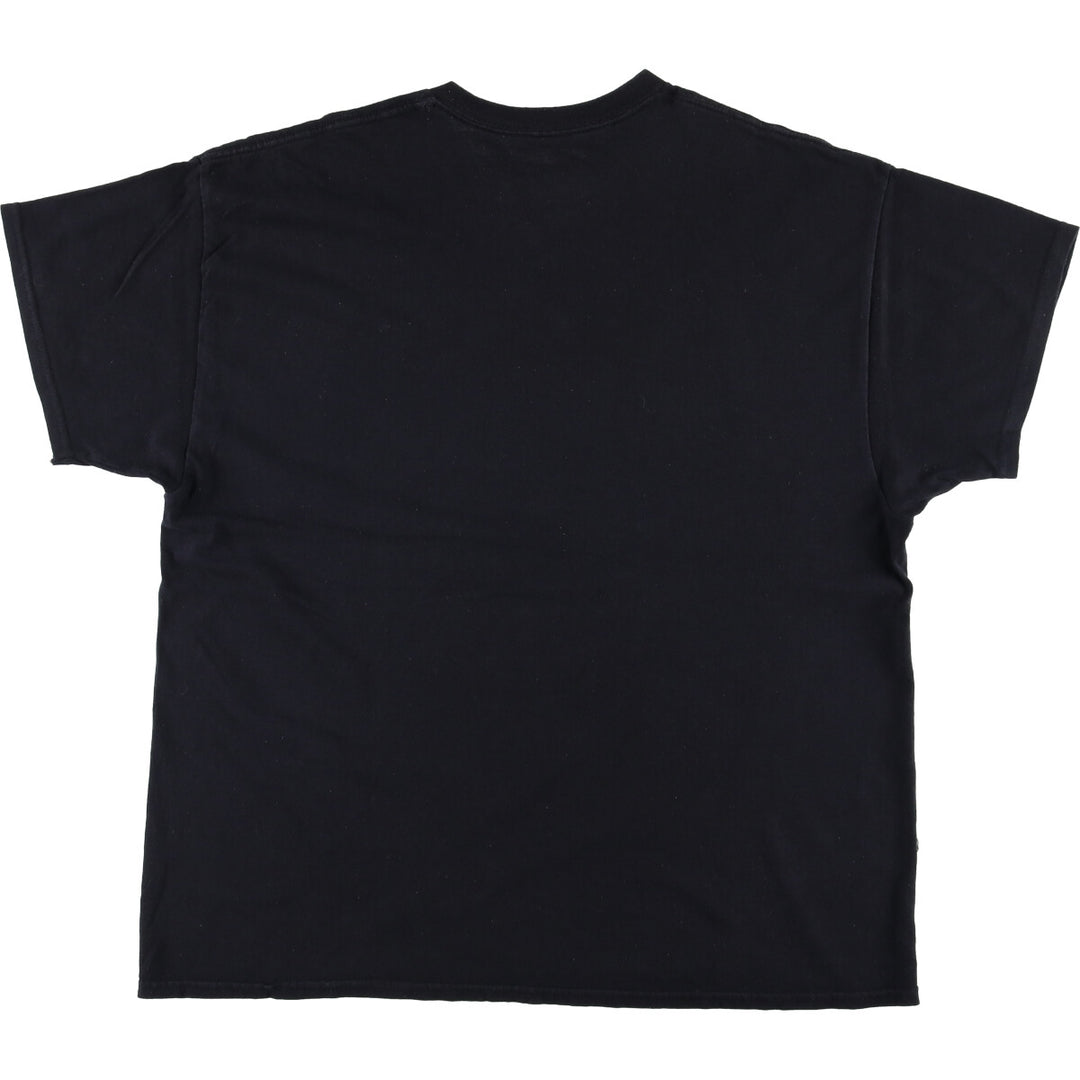 2000'S Naruto Shippuden SASUKE Anime Character Print T-Shirt Men's XL cotton black type Vintage Second Hand