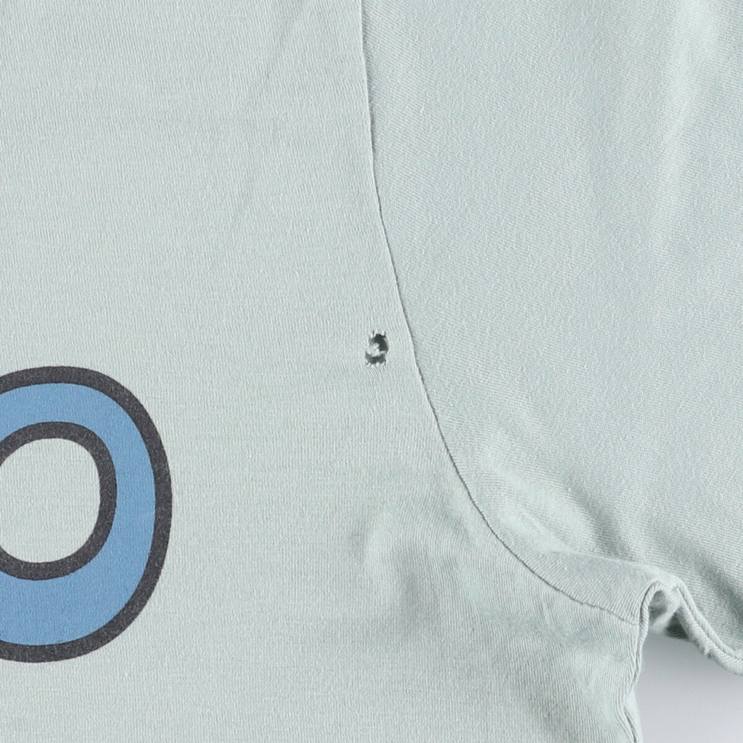 My Neighbor TOTORO Anime Character Print T-Shirt, Men's XXL cotton Mint green Vintage Second Hand