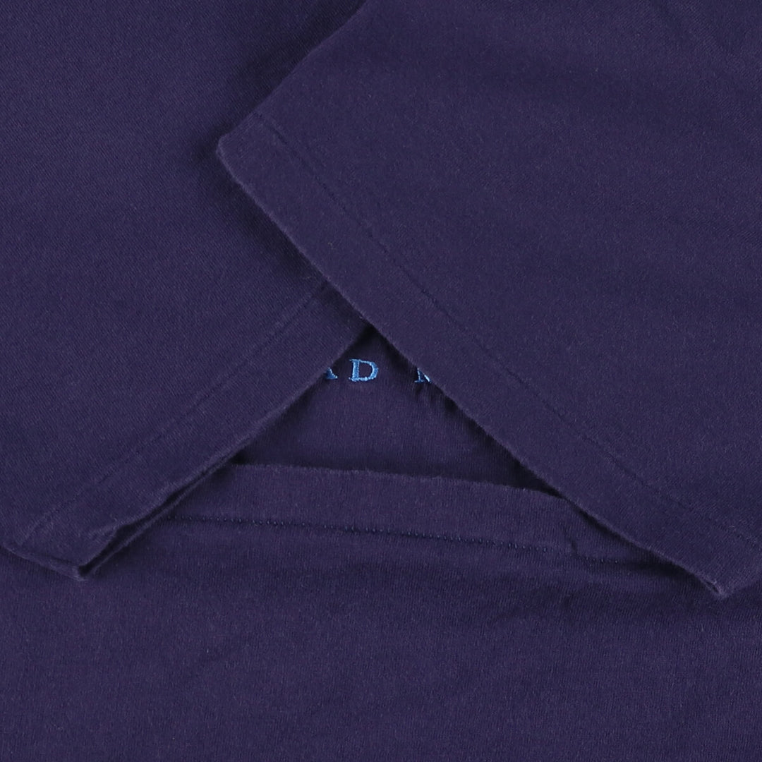 Vintage 90'S Delta DELTA Printed T-shirt, Made in USA, Men's XL cotton navy blue type Vintage Second Hand