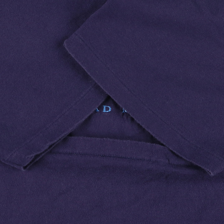 Vintage 90'S Delta DELTA Printed T-shirt, Made in USA, Men's XL cotton navy blue type Vintage Second Hand