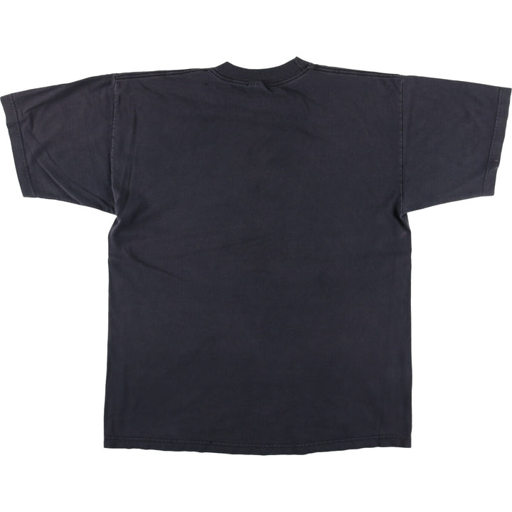 ALSTYLE Printed T-shirt, Men's XL cotton black type Vintage Second Hand