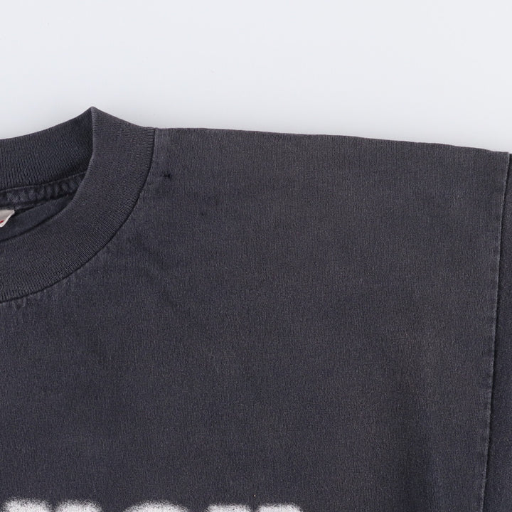 ALSTYLE Printed T-shirt, Men's XL cotton black type Vintage Second Hand