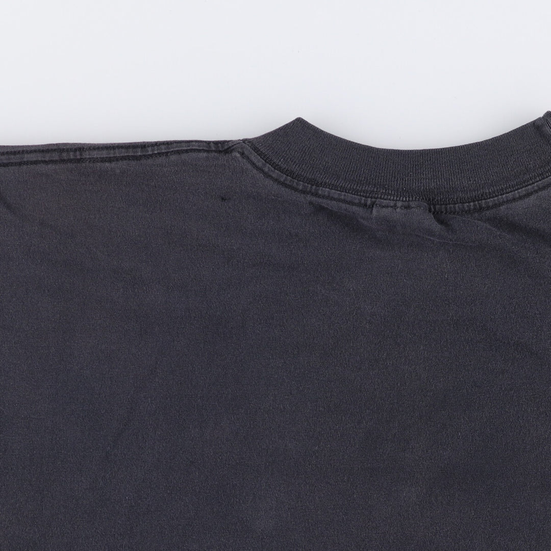 ALSTYLE Printed T-shirt, Men's XL cotton black type Vintage Second Hand