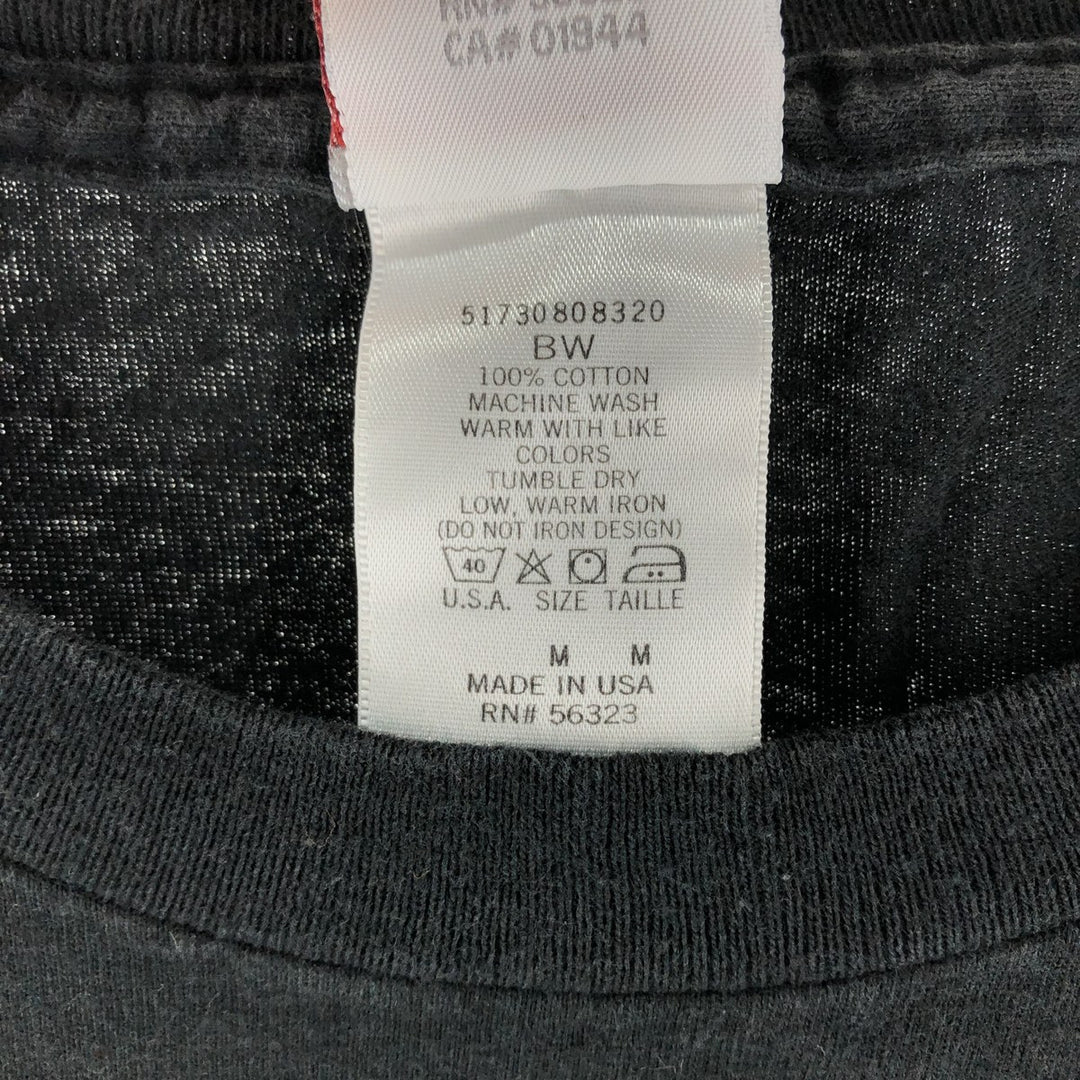 Nike Air Long Sleeve T-Shirt, Made in USA, Men's Size Medium cotton black type Vintage Second Hand
