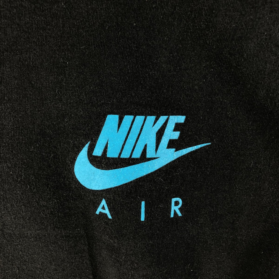 Nike Air Long Sleeve T-Shirt, Made in USA, Men's Size Medium cotton black type Vintage Second Hand