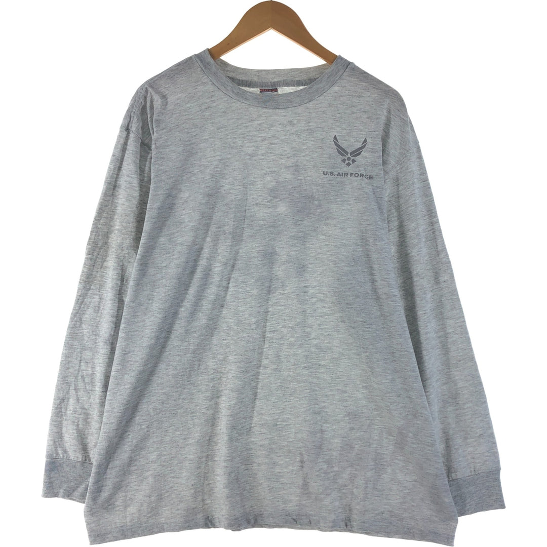 Sophie SOFFE Long Sleeve T-Shirt, Made in USA, Men's Size XL polyester gray type Vintage Second Hand
