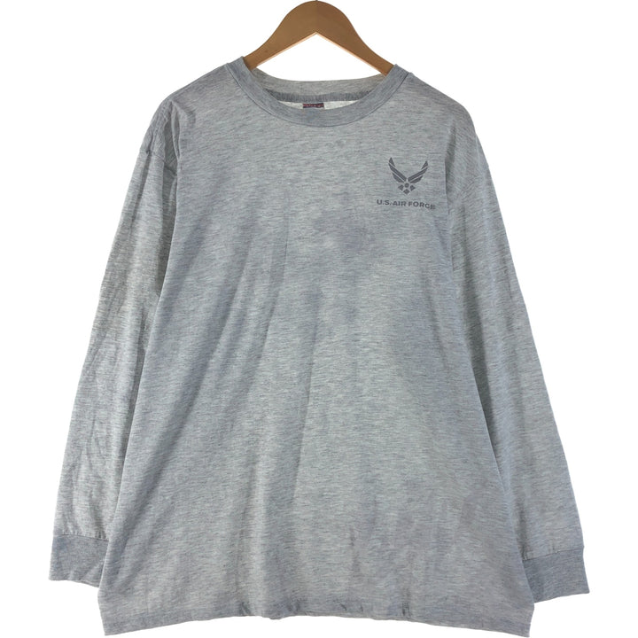 Sophie SOFFE Long Sleeve T-Shirt, Made in USA, Men's Size XL polyester gray type Vintage Second Hand