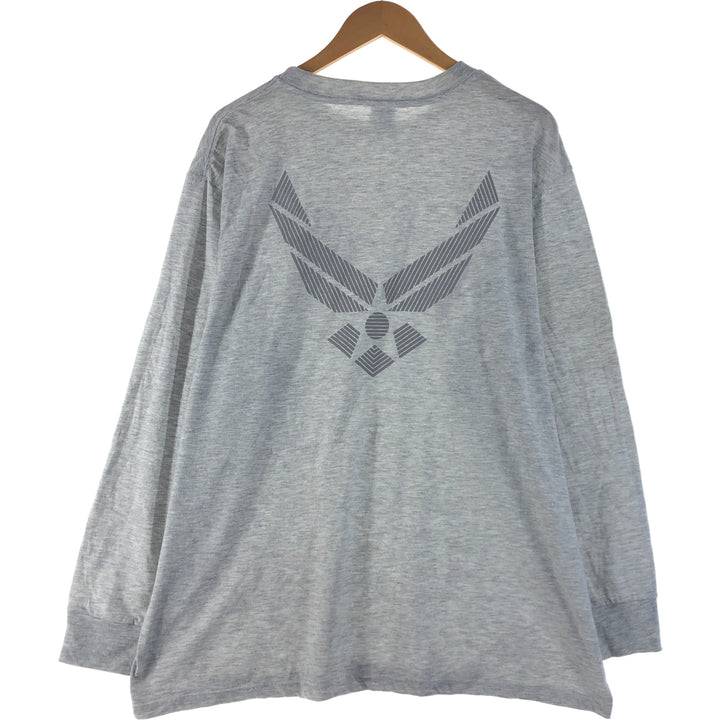 Sophie SOFFE Long Sleeve T-Shirt, Made in USA, Men's Size XL polyester gray type Vintage Second Hand