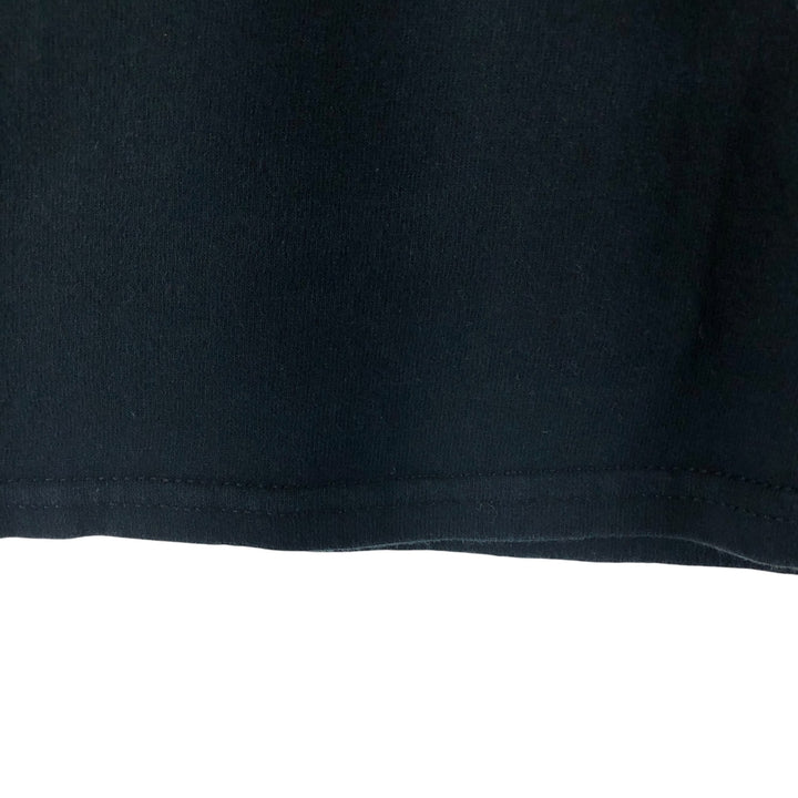 Thrasher Fire Pattern Long Sleeve T-Shirt, Men's Size L cotton black type Vintage Second Hand
