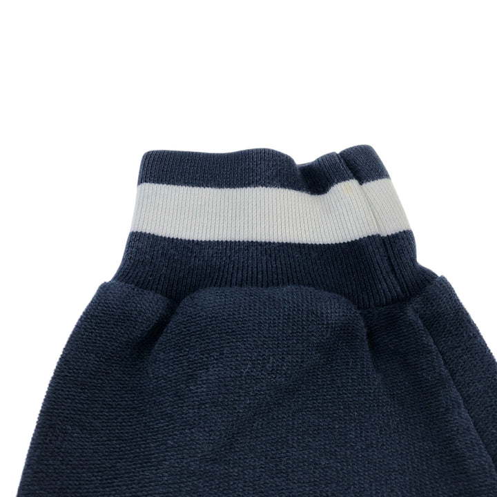 Pendleton High Neck Long T-Shirt, Men's Size L cotton navy blue type Vintage Second Hand