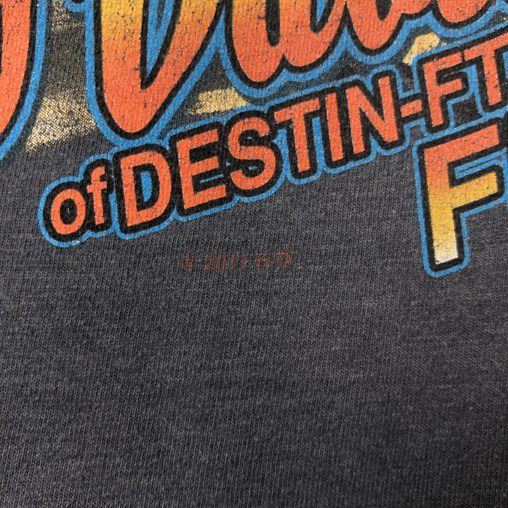 Harley-Davidson Motorcycle Bike T-shirt, Men's Medium cotton gray type Vintage Second Hand