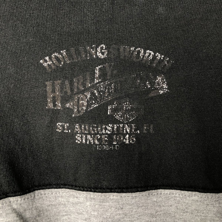 Harley-Davidson Long Sleeve T-Shirt Made in USA Men's Size L cotton gray type Vintage Second Hand