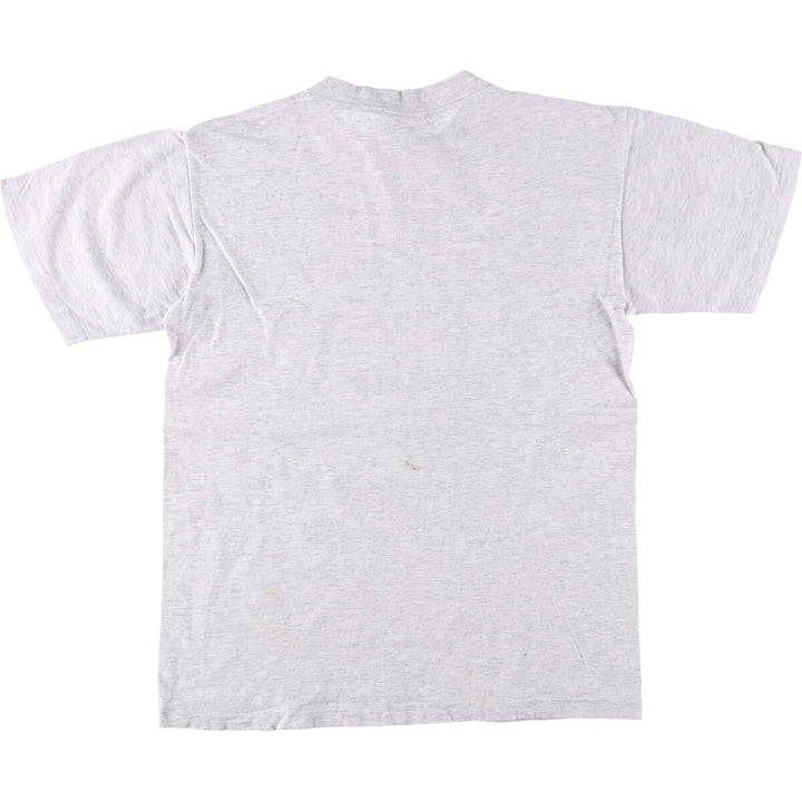 90'S All Sport Vintage Printed T-Shirt, Made in USA, Men's Size Medium cotton gray type Vintage Second Hand