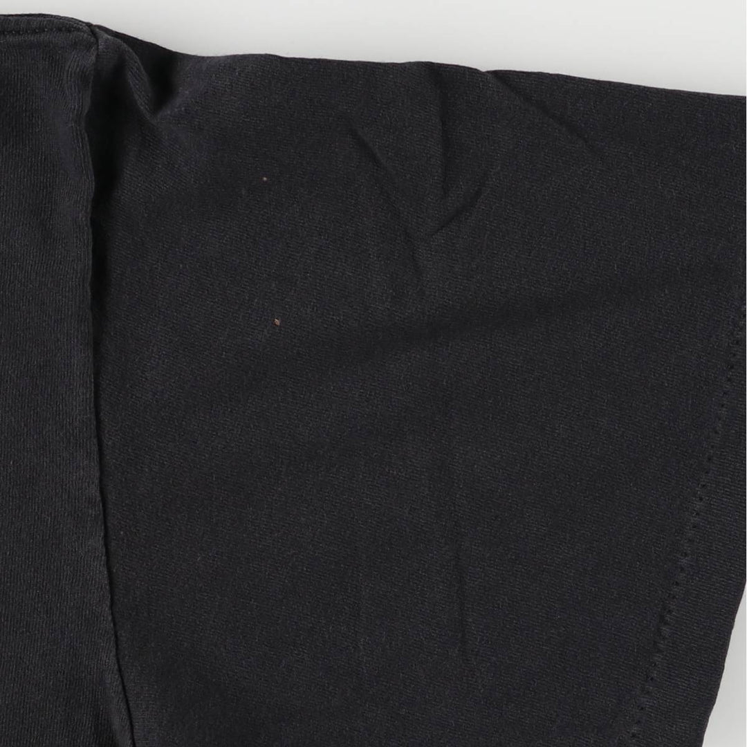 90'S BALZOUT message printed T-shirt, made in USA, men's size L, vintage cotton black type Vintage Second Hand