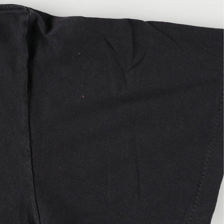 90'S BALZOUT message printed T-shirt, made in USA, men's size L, vintage cotton black type Vintage Second Hand