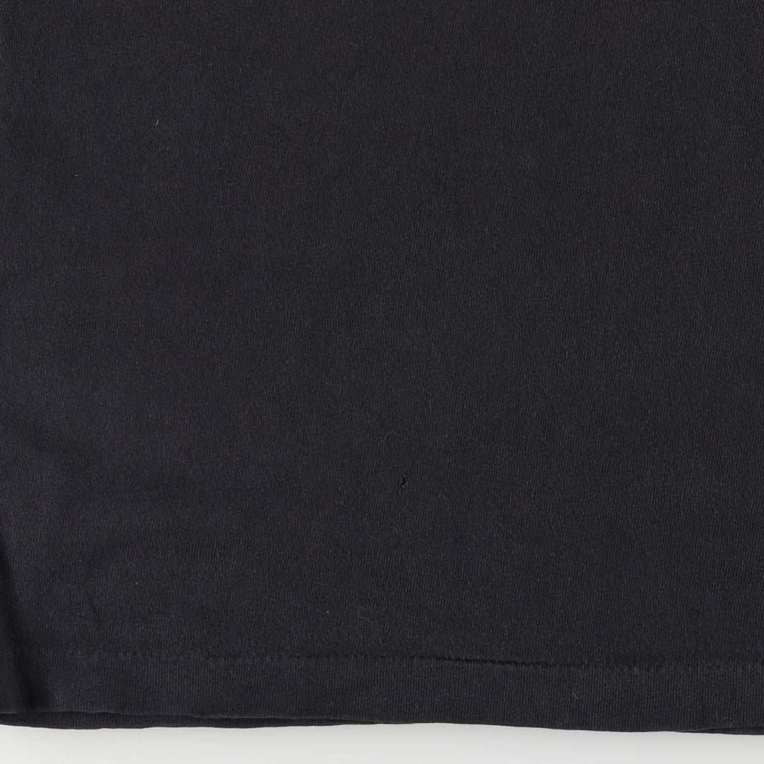 90'S BALZOUT message printed T-shirt, made in USA, men's size L, vintage cotton black type Vintage Second Hand