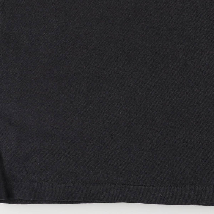 90'S BALZOUT message printed T-shirt, made in USA, men's size L, vintage cotton black type Vintage Second Hand