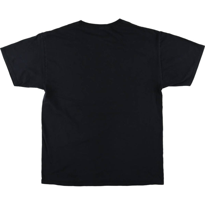 BLEACH Anime Character Print T-Shirt Men's Size L cotton black type Vintage Second Hand