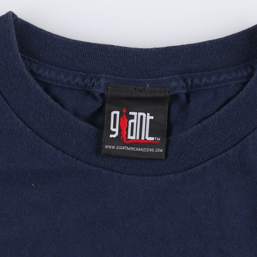 Giant STLIND Band T-Shirt, Men's Size L cotton navy blue type Vintage Second Hand