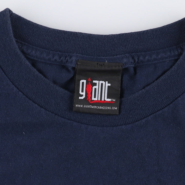 Giant STLIND Band T-Shirt, Men's Size L cotton navy blue type Vintage Second Hand