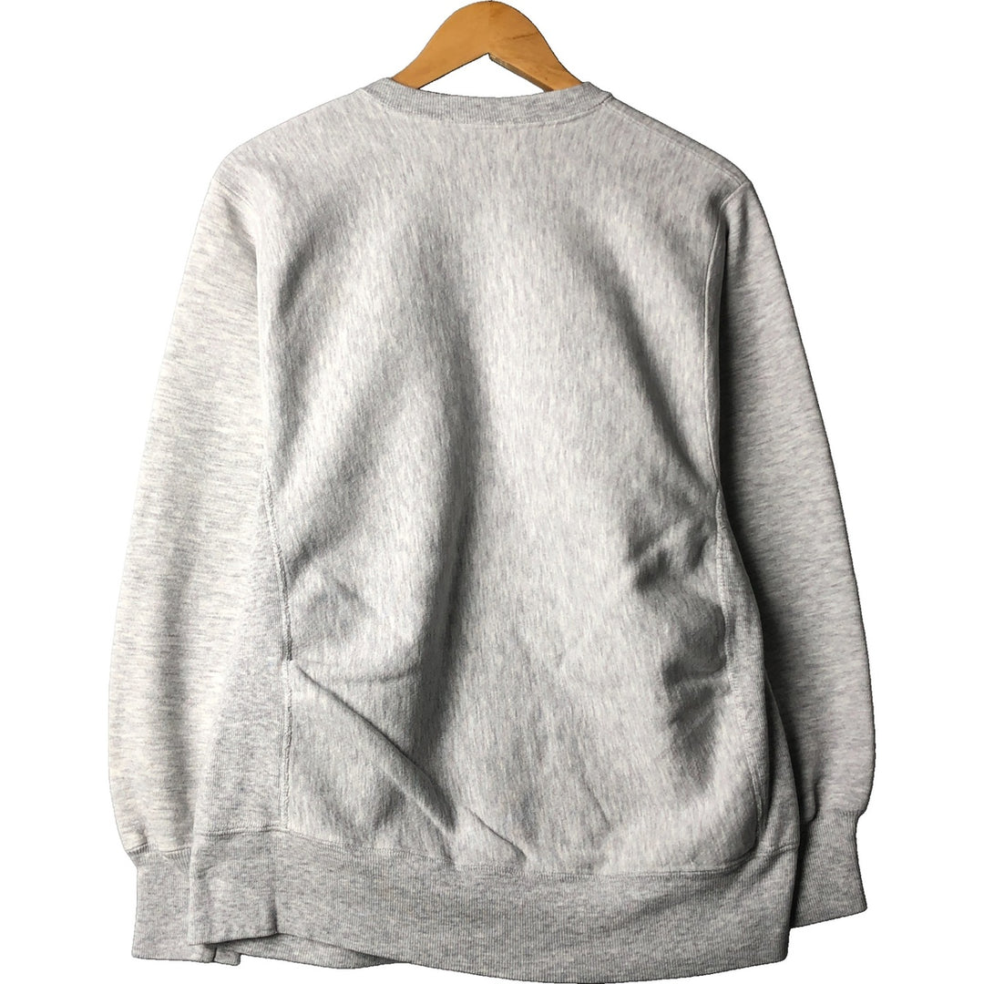 90'S Lee Print Sweatshirt, Made in USA, Men's Size L (Equivalent), Vintage cotton gray type Vintage Second Hand