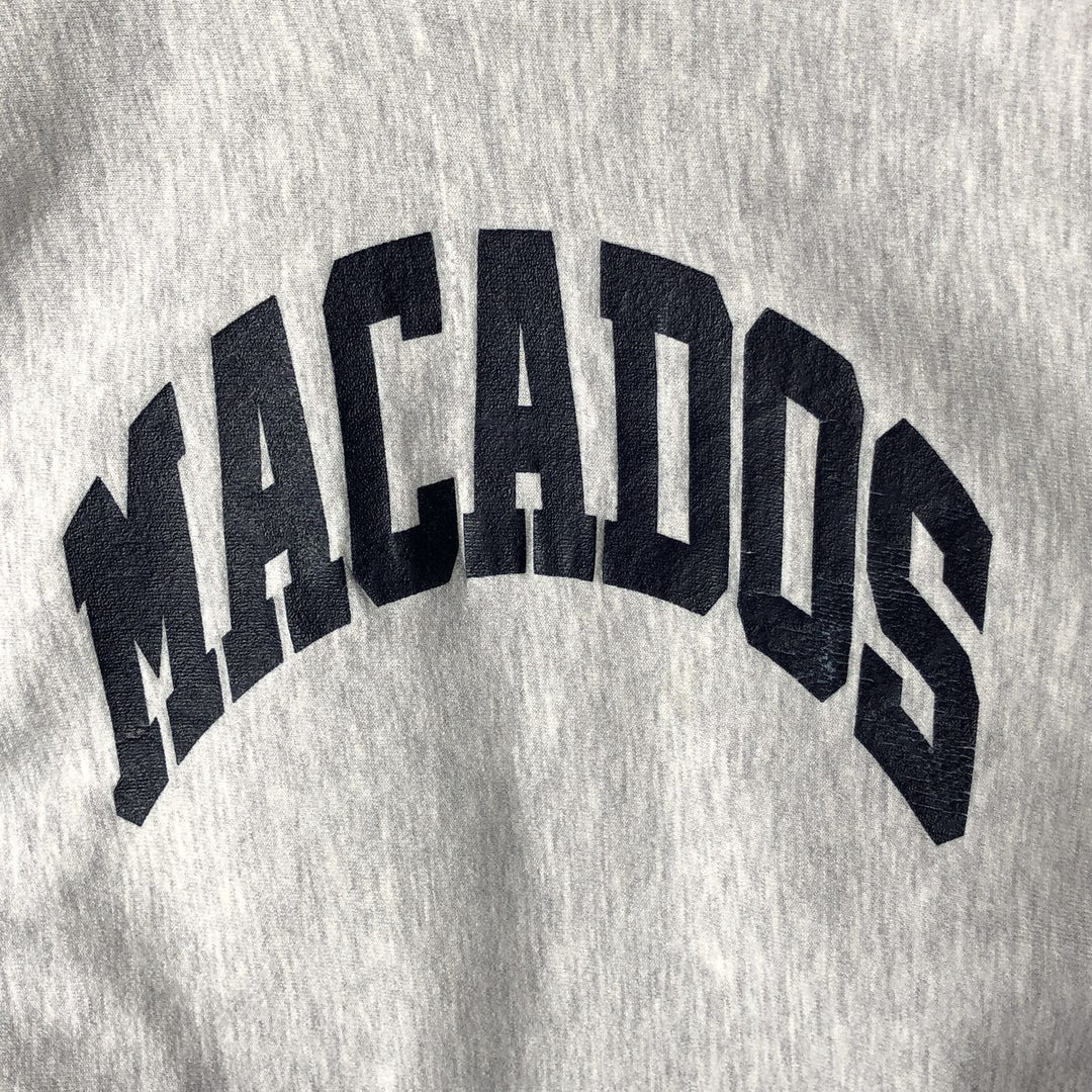 90'S Lee Print Sweatshirt, Made in USA, Men's Size L (Equivalent), Vintage cotton gray type Vintage Second Hand