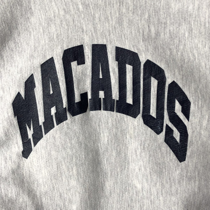 90'S Lee Print Sweatshirt, Made in USA, Men's Size L (Equivalent), Vintage cotton gray type Vintage Second Hand