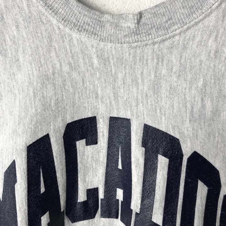 90'S Lee Print Sweatshirt, Made in USA, Men's Size L (Equivalent), Vintage cotton gray type Vintage Second Hand