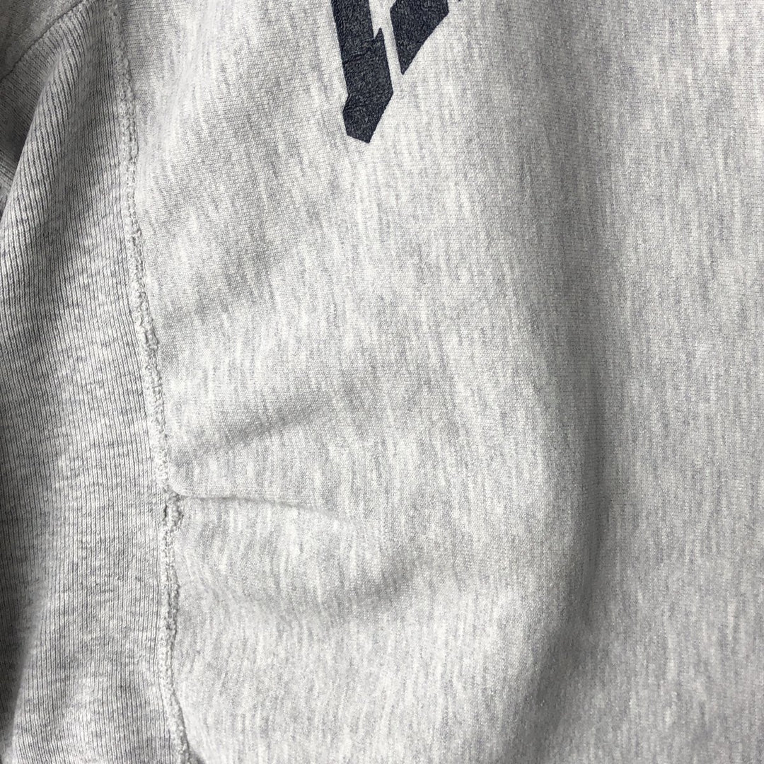 90'S Lee Print Sweatshirt, Made in USA, Men's Size L (Equivalent), Vintage cotton gray type Vintage Second Hand