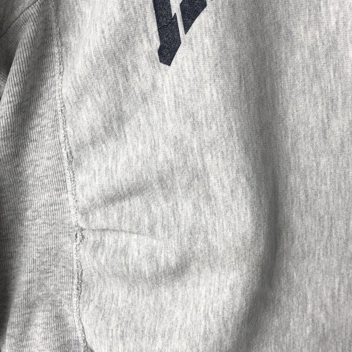 90'S Lee Print Sweatshirt, Made in USA, Men's Size L (Equivalent), Vintage cotton gray type Vintage Second Hand
