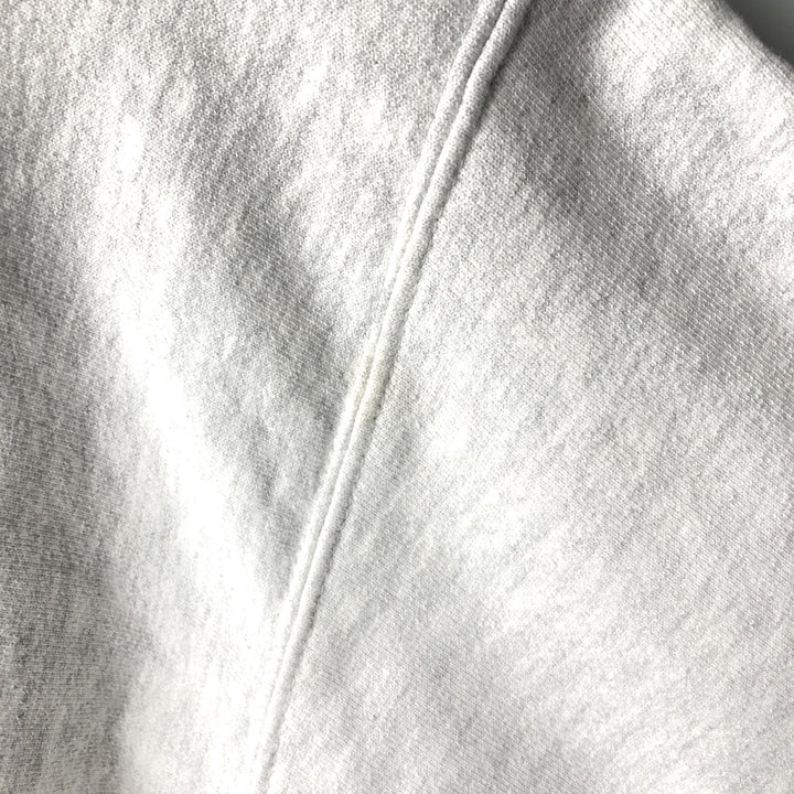 ~90'S MT SPOKANE KNITTING MILLS Triple Print College Sweatshirt Pullover Hoodie, Made in USA cotton gray type Vintage Second Hand