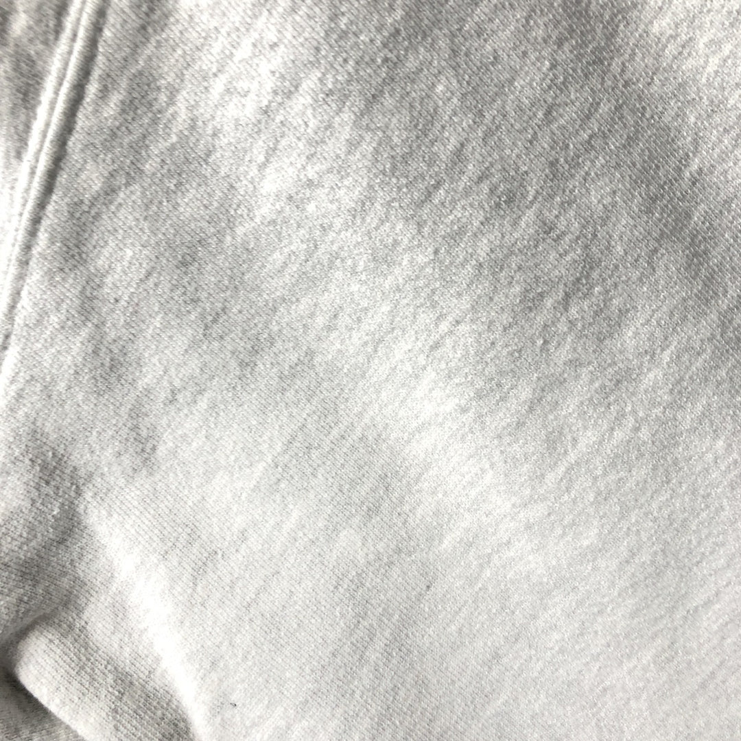 ~90'S MT SPOKANE KNITTING MILLS Triple Print College Sweatshirt Pullover Hoodie, Made in USA cotton gray type Vintage Second Hand