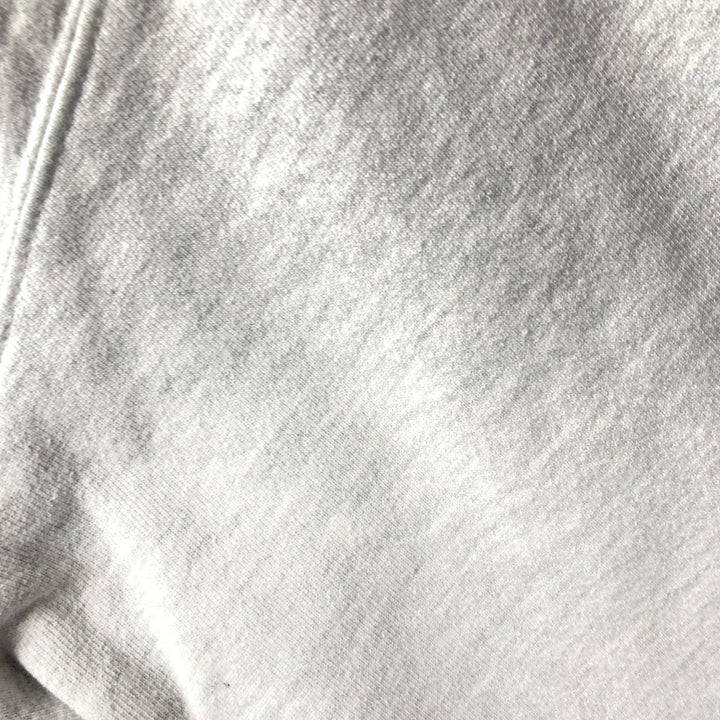 ~90'S MT SPOKANE KNITTING MILLS Triple Print College Sweatshirt Pullover Hoodie, Made in USA cotton gray type Vintage Second Hand