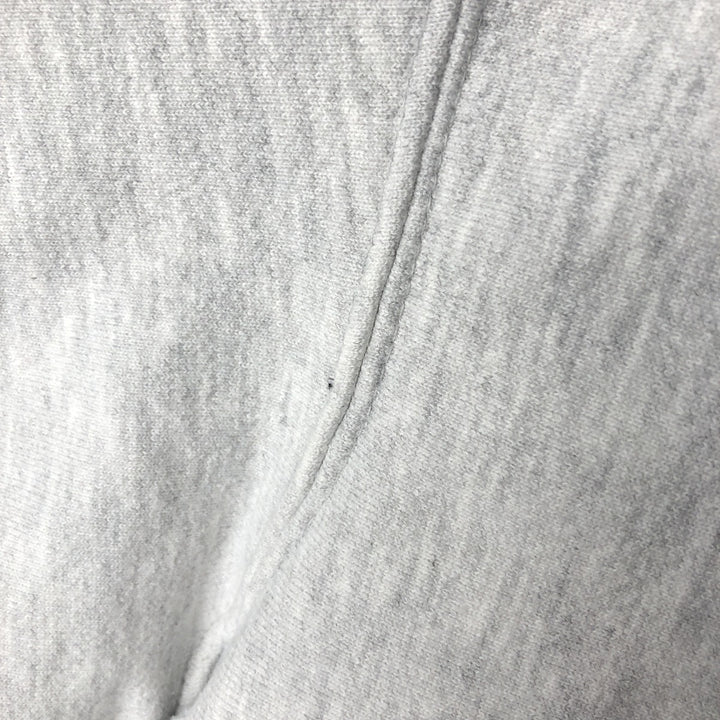 ~90'S MT SPOKANE KNITTING MILLS Triple Print College Sweatshirt Pullover Hoodie, Made in USA cotton gray type Vintage Second Hand