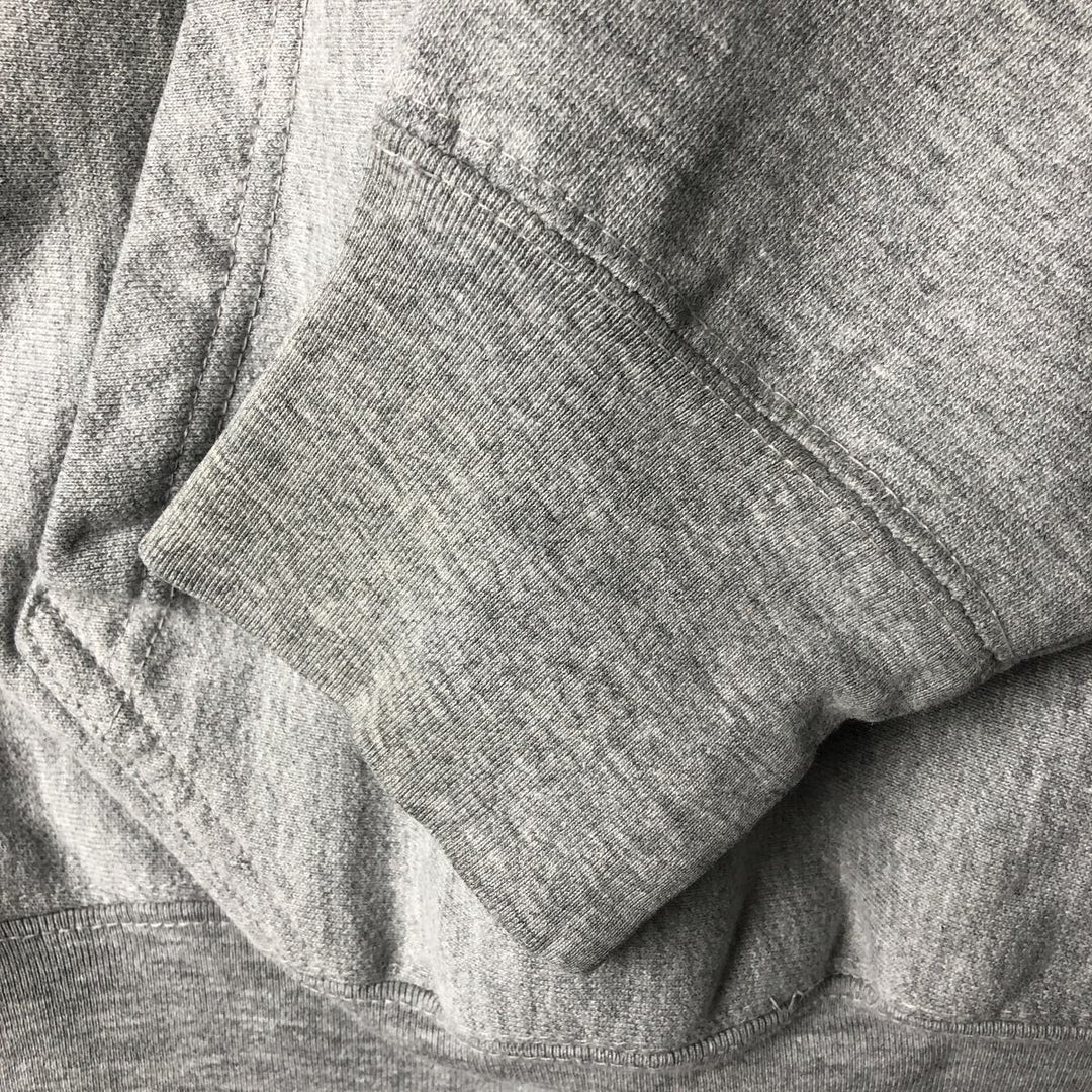 90'S STEEVE and BARRY'S Ohio State University College Sweatshirt Pullover Hoodie cotton gray type Vintage Second Hand