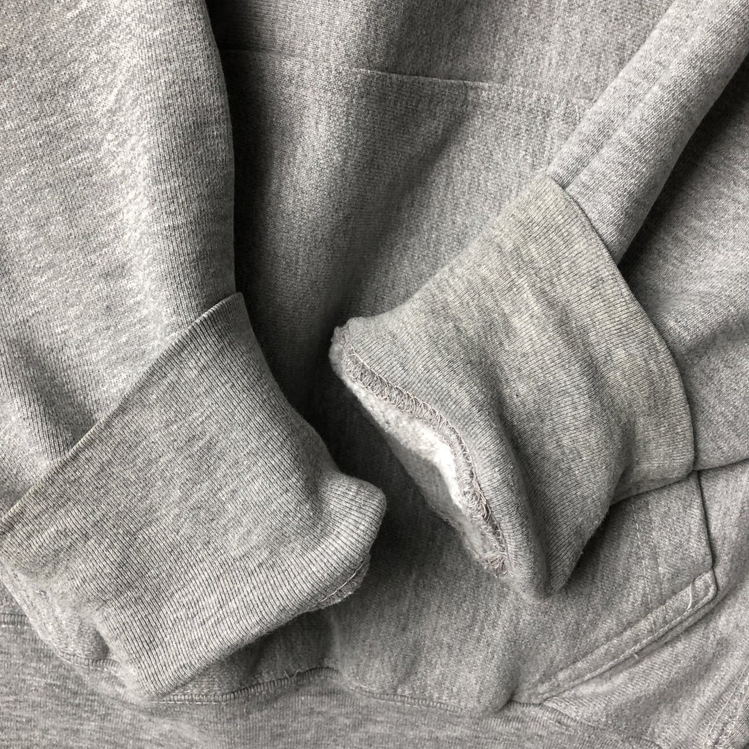 90'S STEEVE and BARRY'S Ohio State University College Sweatshirt Pullover Hoodie cotton gray type Vintage Second Hand