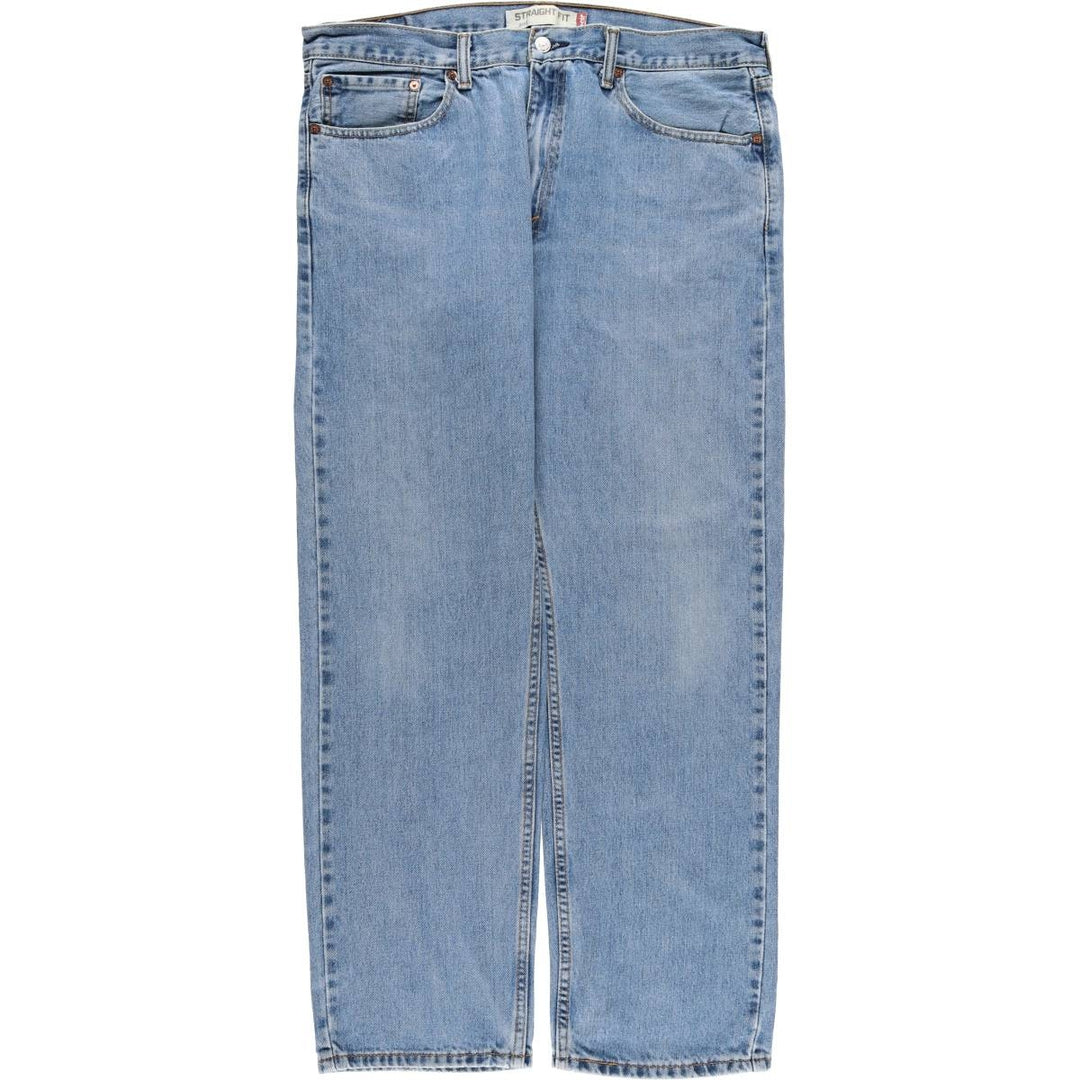 Levi's 505 tapered denim pants for men, size w37 cotton blue type Vintage Second Hand