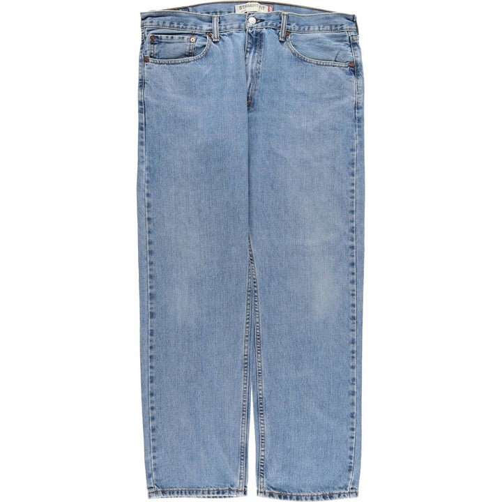 Levi's 505 tapered denim pants for men, size w37 cotton blue type Vintage Second Hand