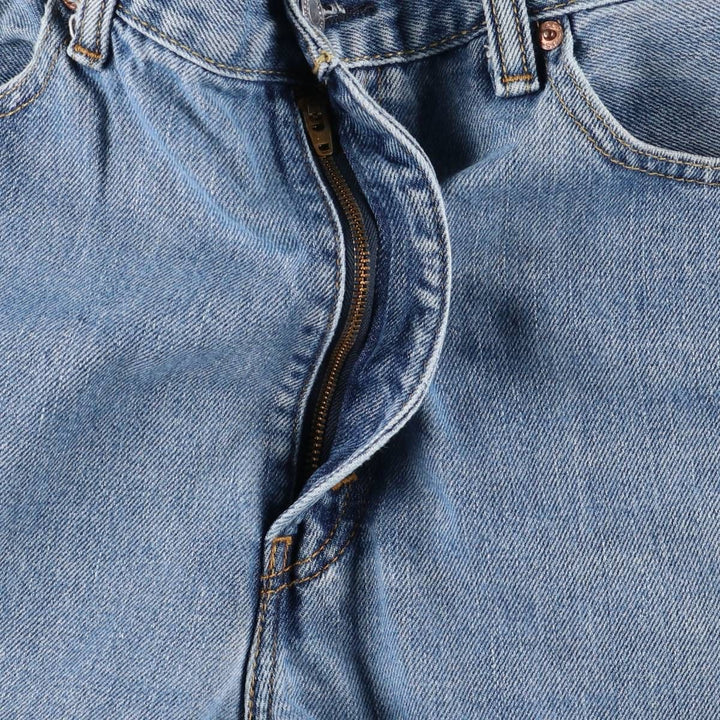 Levi's 505 tapered denim pants for men, size w37 cotton blue type Vintage Second Hand