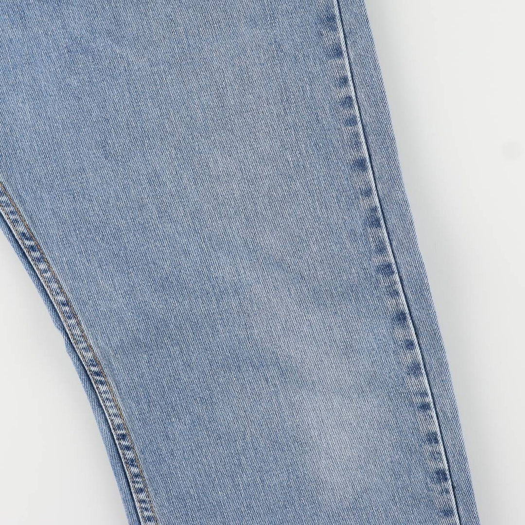 Levi's 505 tapered denim pants for men, size w37 cotton blue type Vintage Second Hand