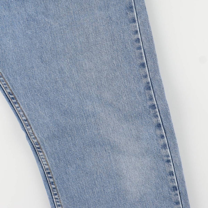 Levi's 505 tapered denim pants for men, size w37 cotton blue type Vintage Second Hand