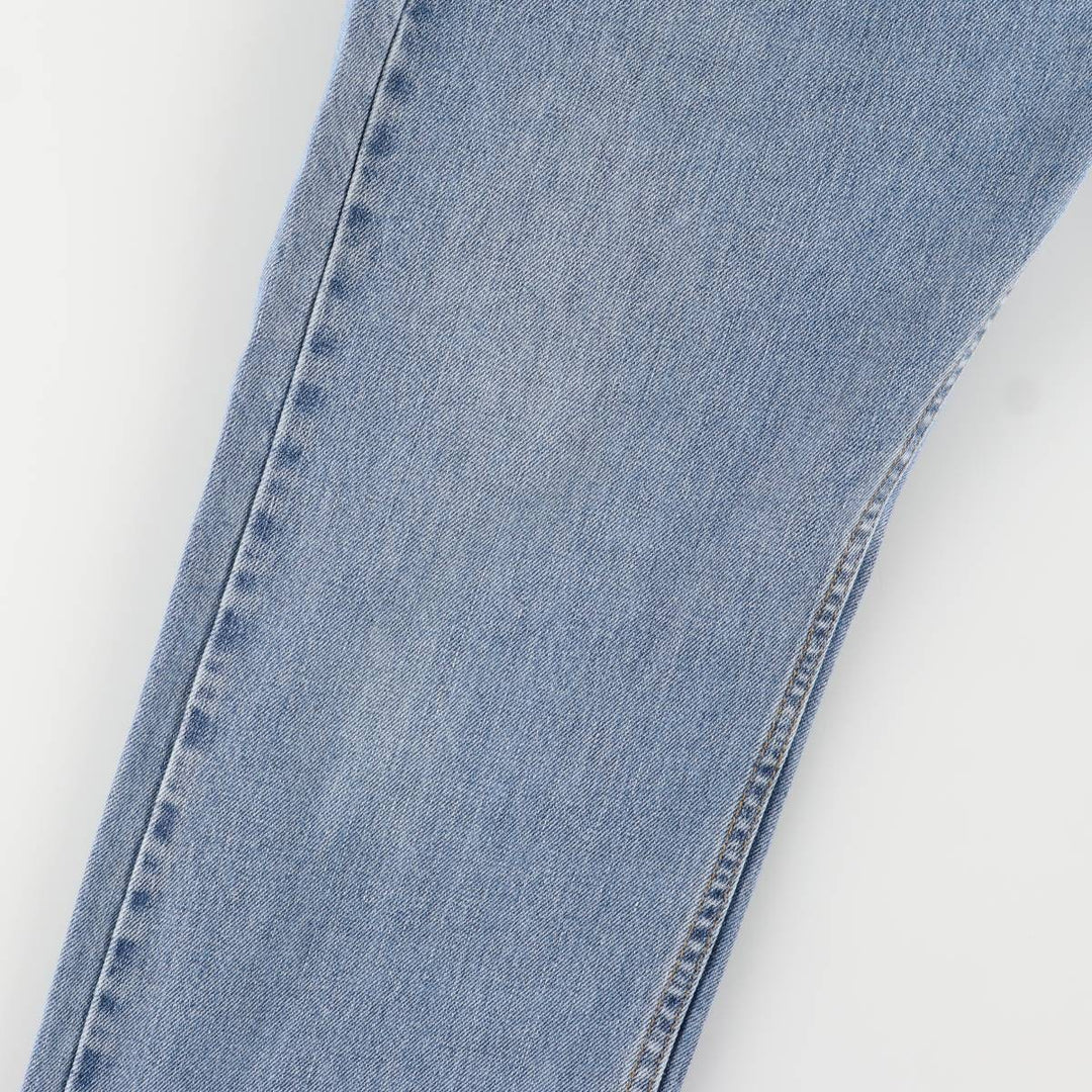 Levi's 505 tapered denim pants for men, size w37 cotton blue type Vintage Second Hand